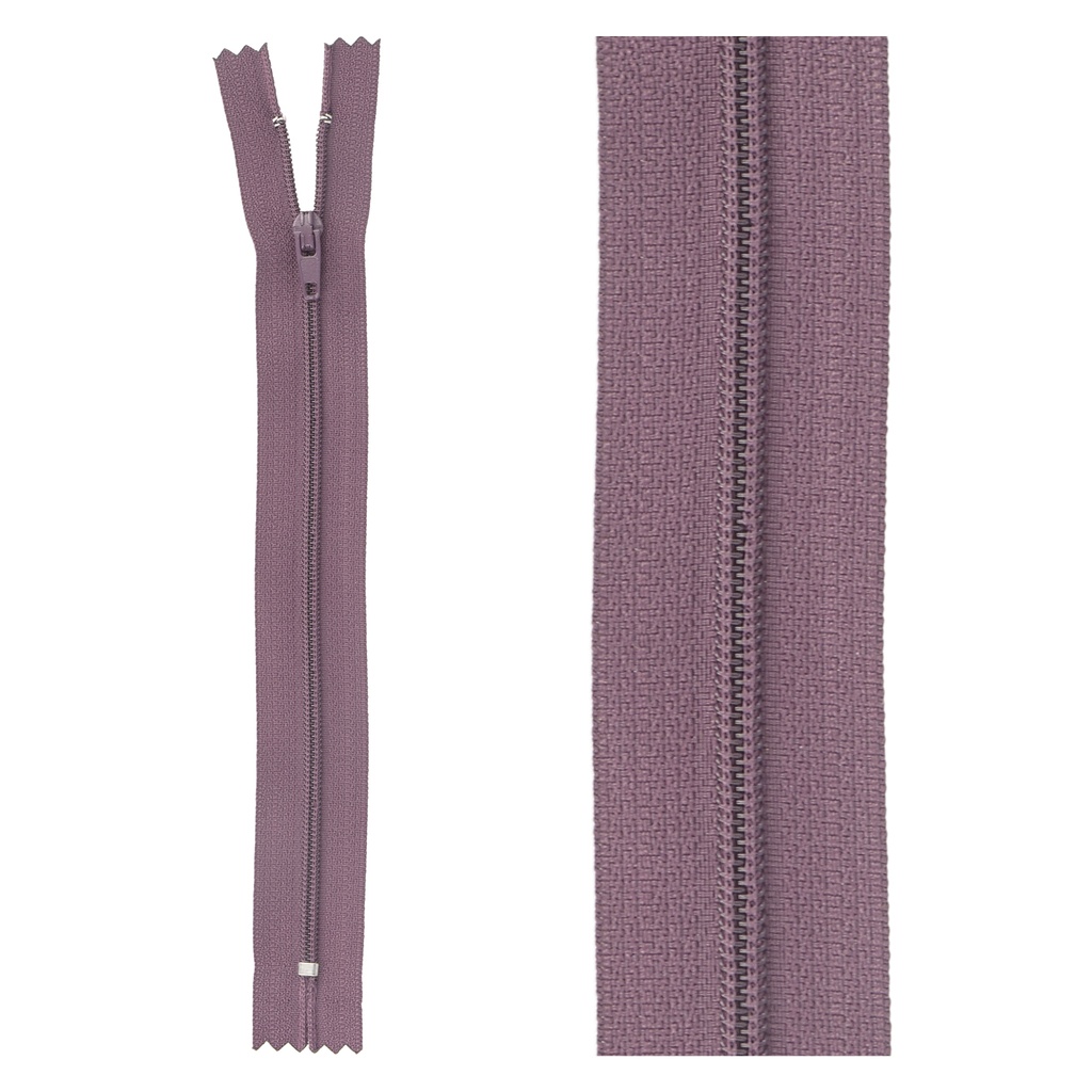 Zipper indivisible G10 Volubili Violet