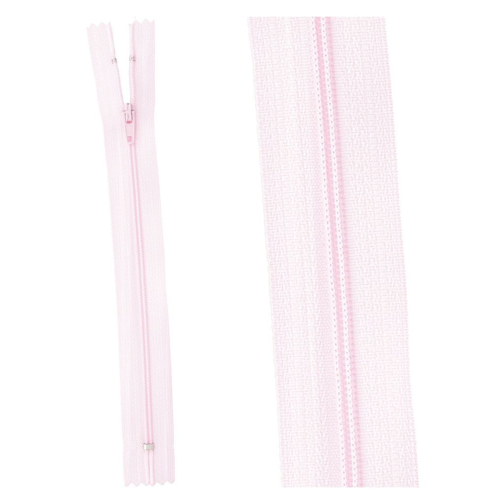 Zipper indivisible G12 pink