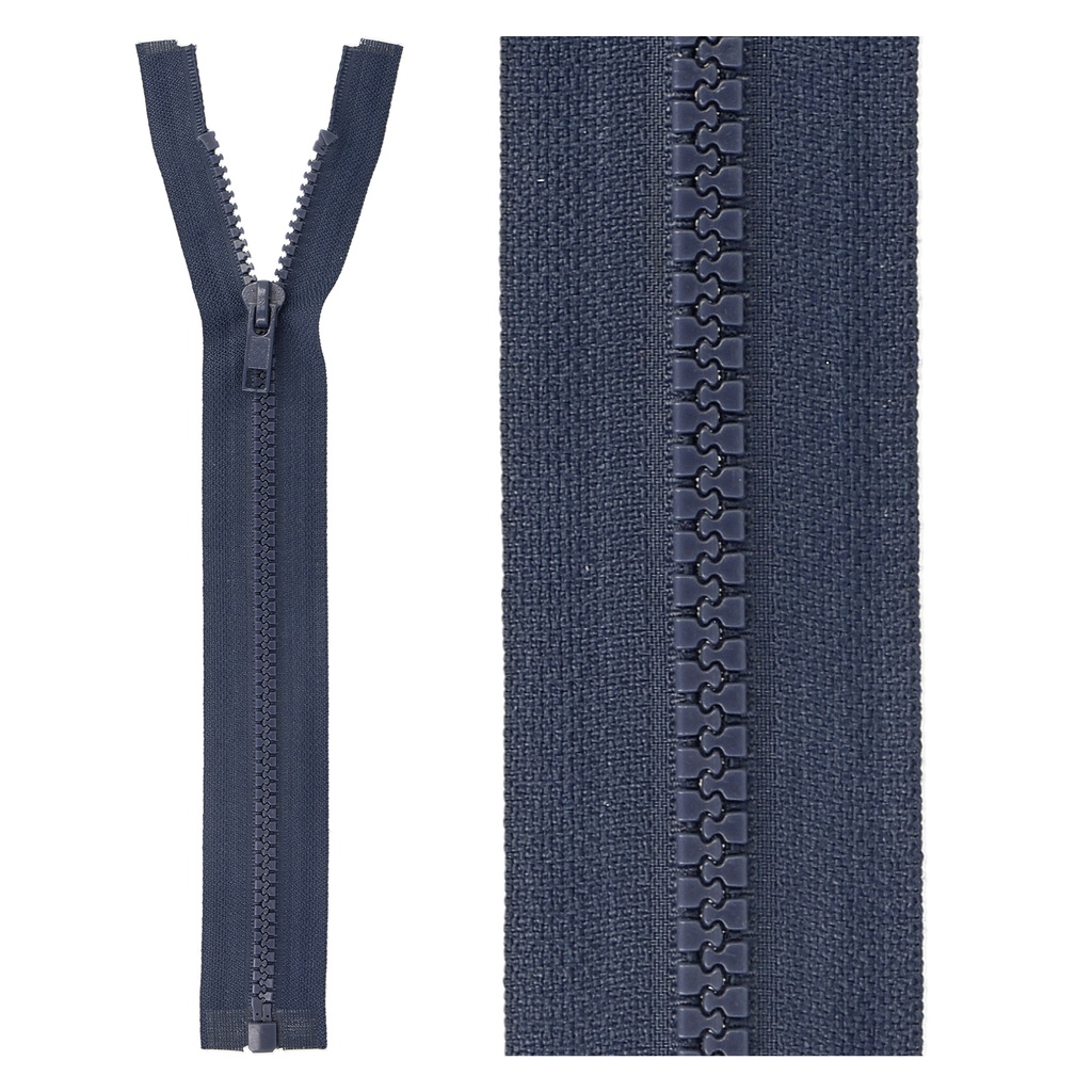 Divisible zipper G25 Marine