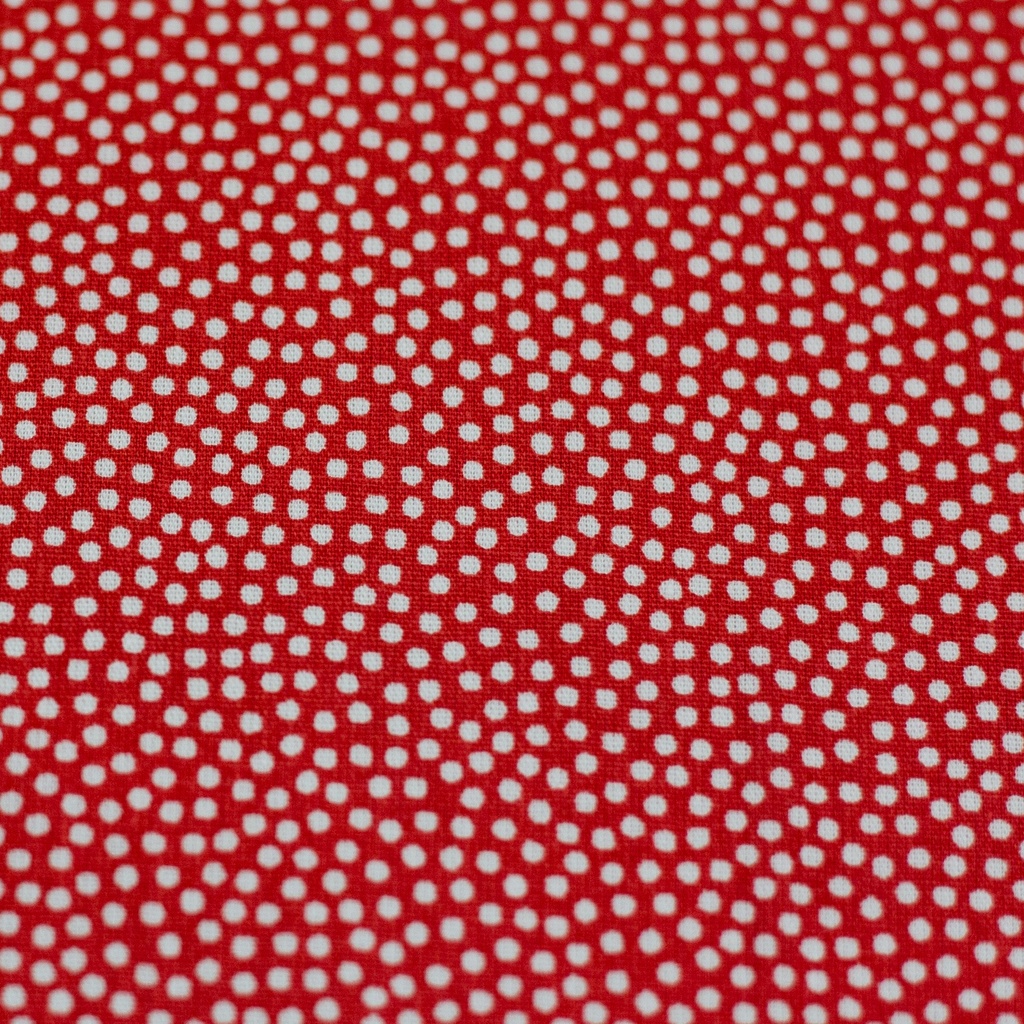 Bauwmolle| Dotty by Swafing | rot,weiss