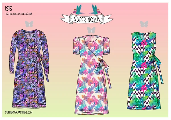 paper pattern | Isis (women) by Supernova | Gr. 36-48