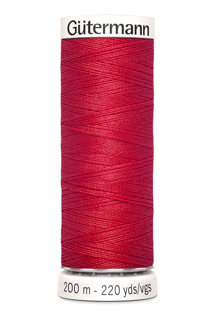 Tout à l'égout Gütermann 200m | Couleur rouge 365