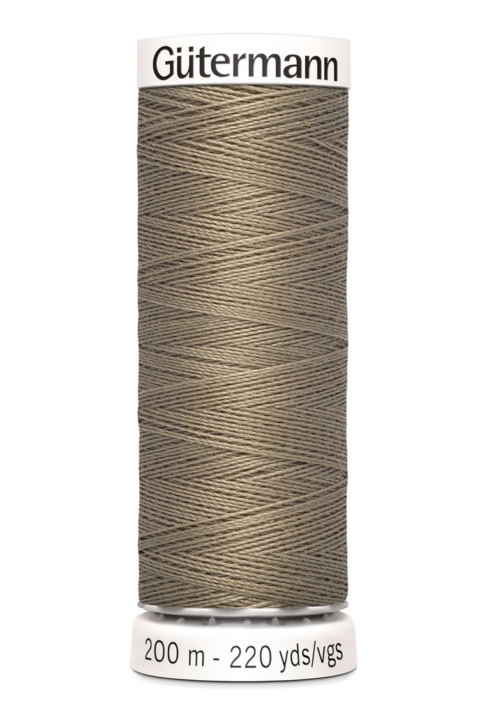 Tout à l'égout Gütermann 200m | Couleur beige foncé 724