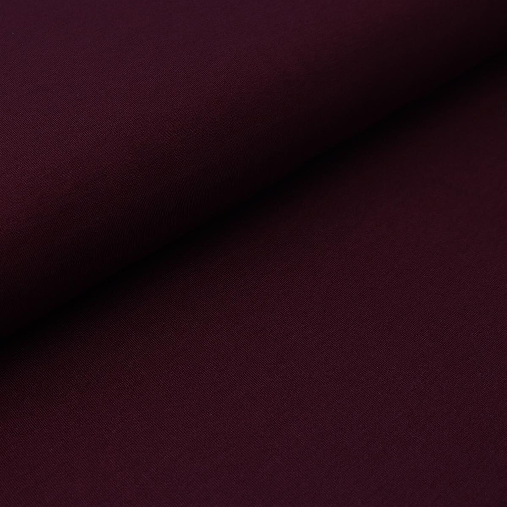 Viscose jersey | Uni, bordeaux