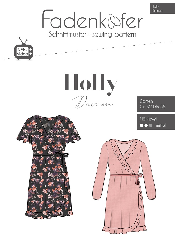 Fadenkäfer | Robe portefeuille femme Holly