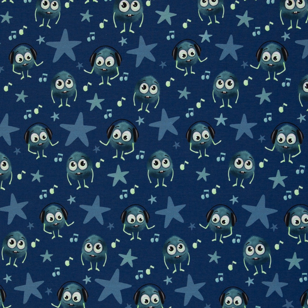 Monsta by mrs. Mint design | blau