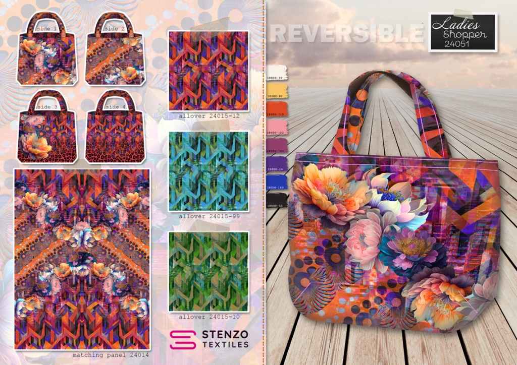 Panel DIY shopper | Stenzo | Floral Nightclub