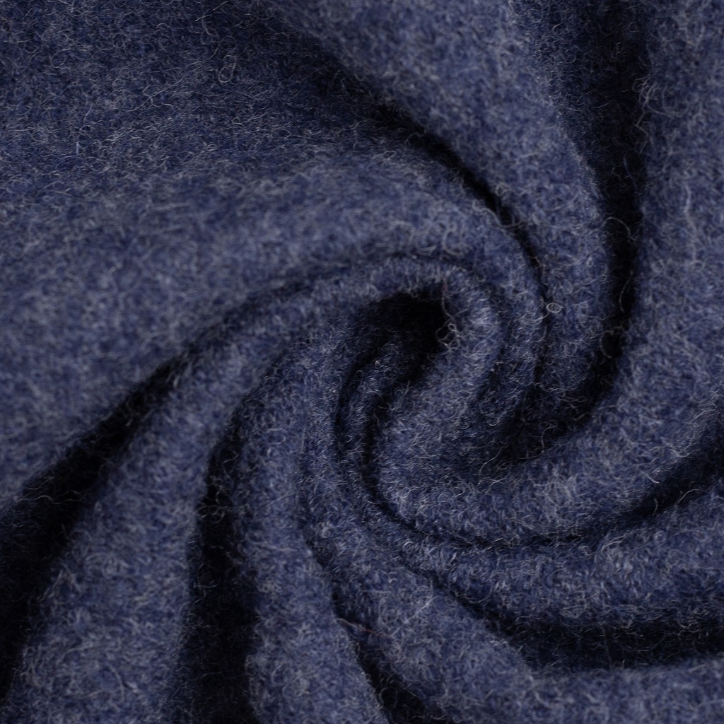 Wool walk, boiled wool | Naomi by Swafing | dark blue melange