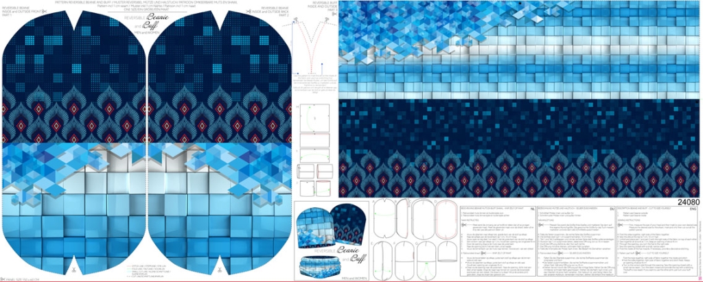 Jersey Panel | Beanie und Loop für Erwachsene by Stenzo | "Icecube"