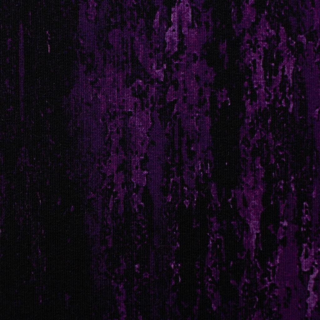 French terry | Halloween by Thorsten Berger | black, purple