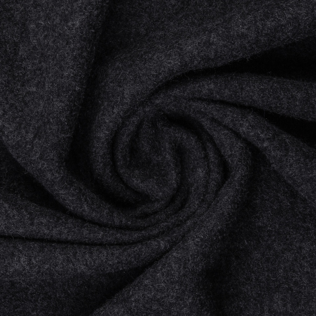 Wool walk, boiled wool | Naomi by Swafing | anthracite melange