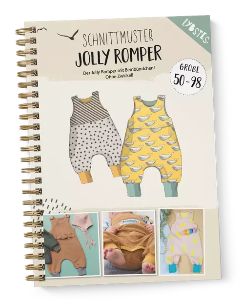 Schnittmuster | Jolly Romper by Lybstes | 50-98