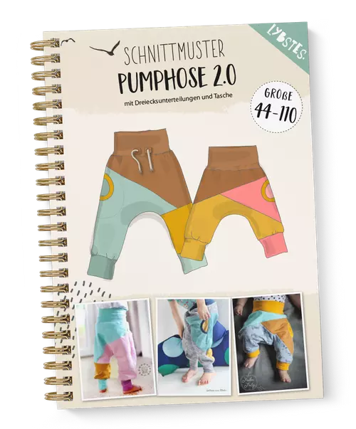 Patron de couture | Enfants | Pantalon de pompage 2.0 par Lybstes