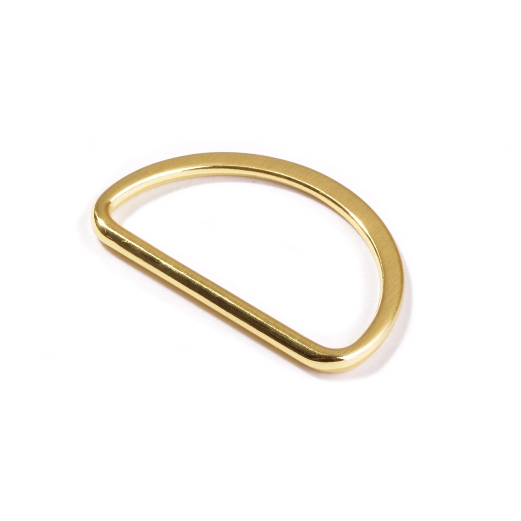 D ring 40mm gold