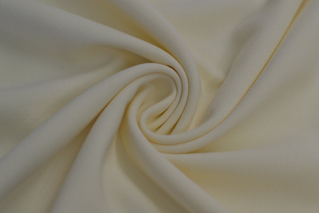 Viscose crepe stretch | TopTex | ecru