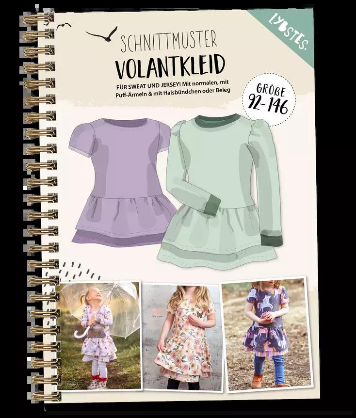 Sewing pattern | Kids | Flounce dress size. 92 - 146