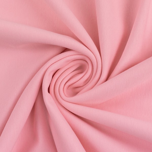 Maike, French Terry, plain light pink