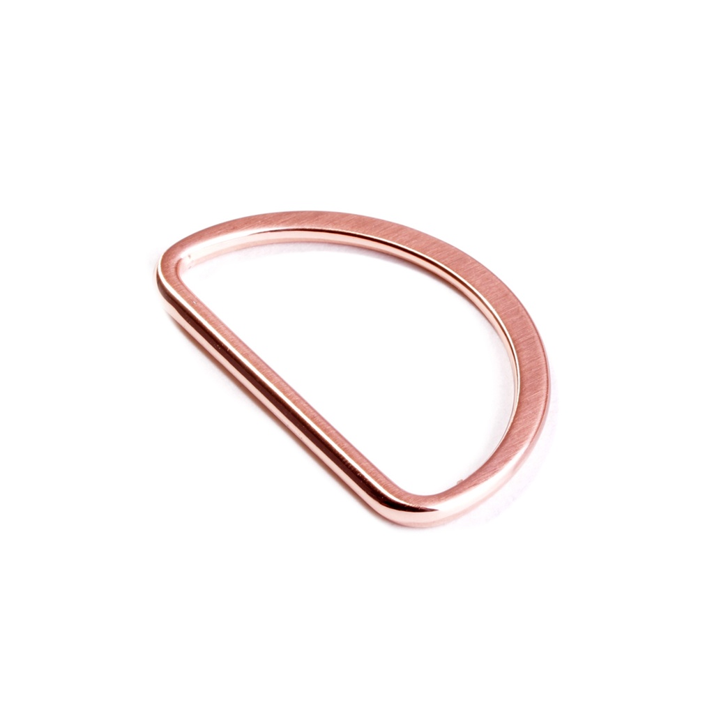 D-ring 40mm copper