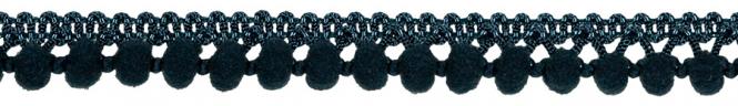 Bordure Pom Pom | bleu | 10mm