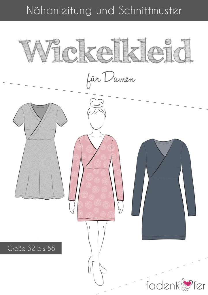 Fadenkäfer | Wickelkleid Damen