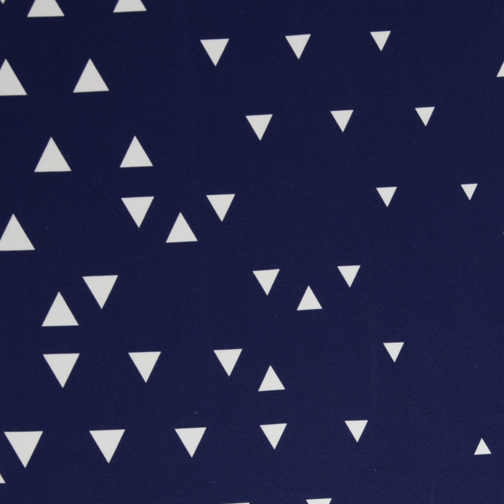 Maillot | Nora par Swafing| Triangles, bleu