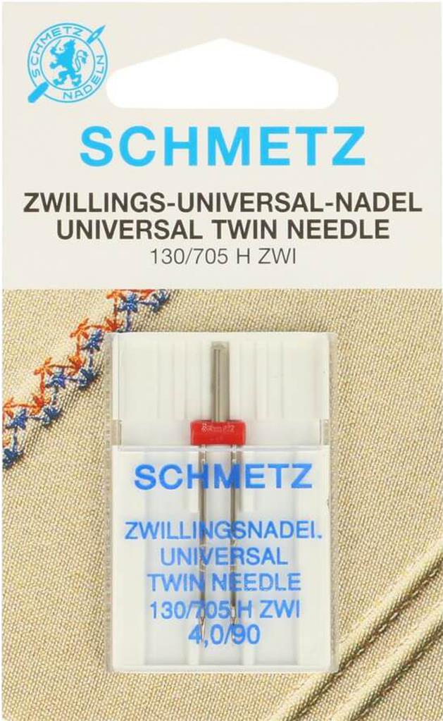 Nähmaschinennadel | Schmetz | Zwillingsnadel Universal 130/705 4,0/90