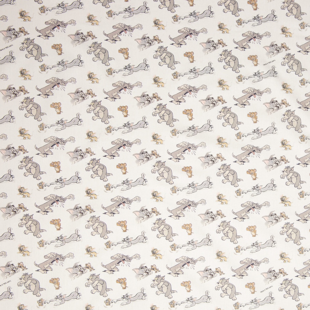 Tom and Jerry | Cotton woven fabric