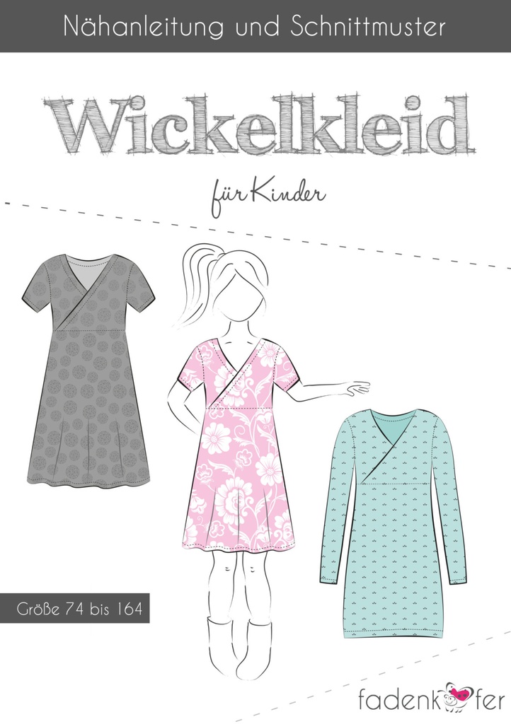 Fadenkäfer | Wickelkleid Kinder