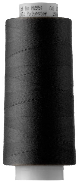 Overlockgarn | AMANN Trojalock No. 120, 2500 m | verschiedene Farben - 400 schwarz