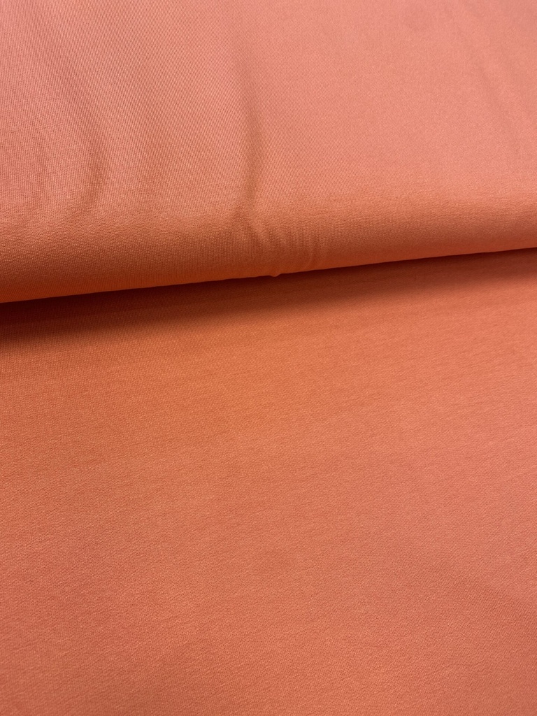 Viscose French Terry | Uni Bittoun/A la Ville | plain, apricot