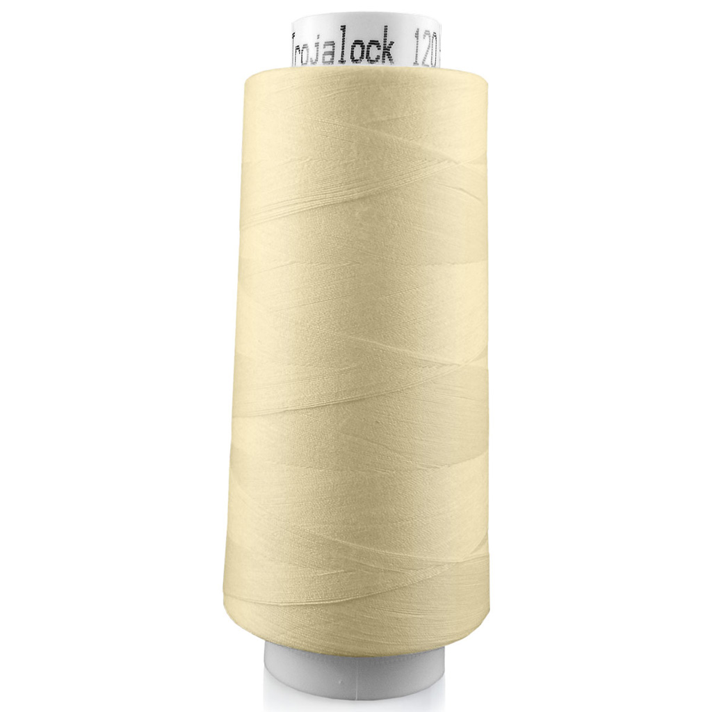 Overlockgarn | AMANN Trojalock No. 120, 2500 m | verschiedene Farben - 1161 creme