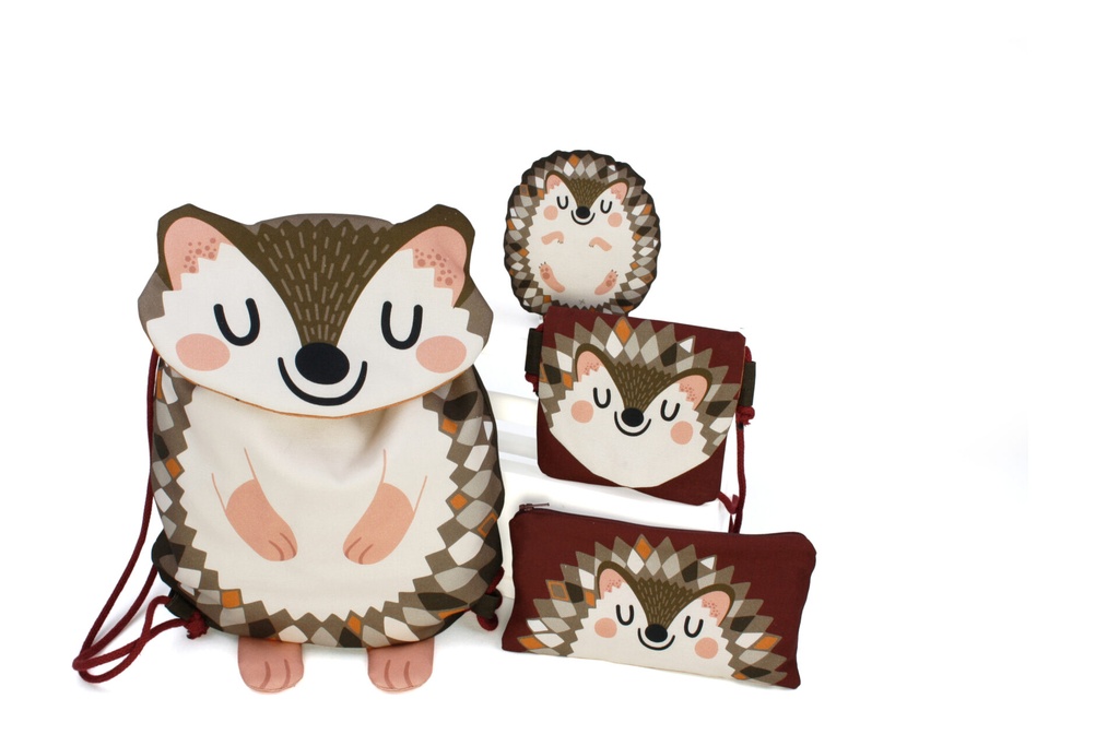 Material set animal bag | Hedgehog, with material