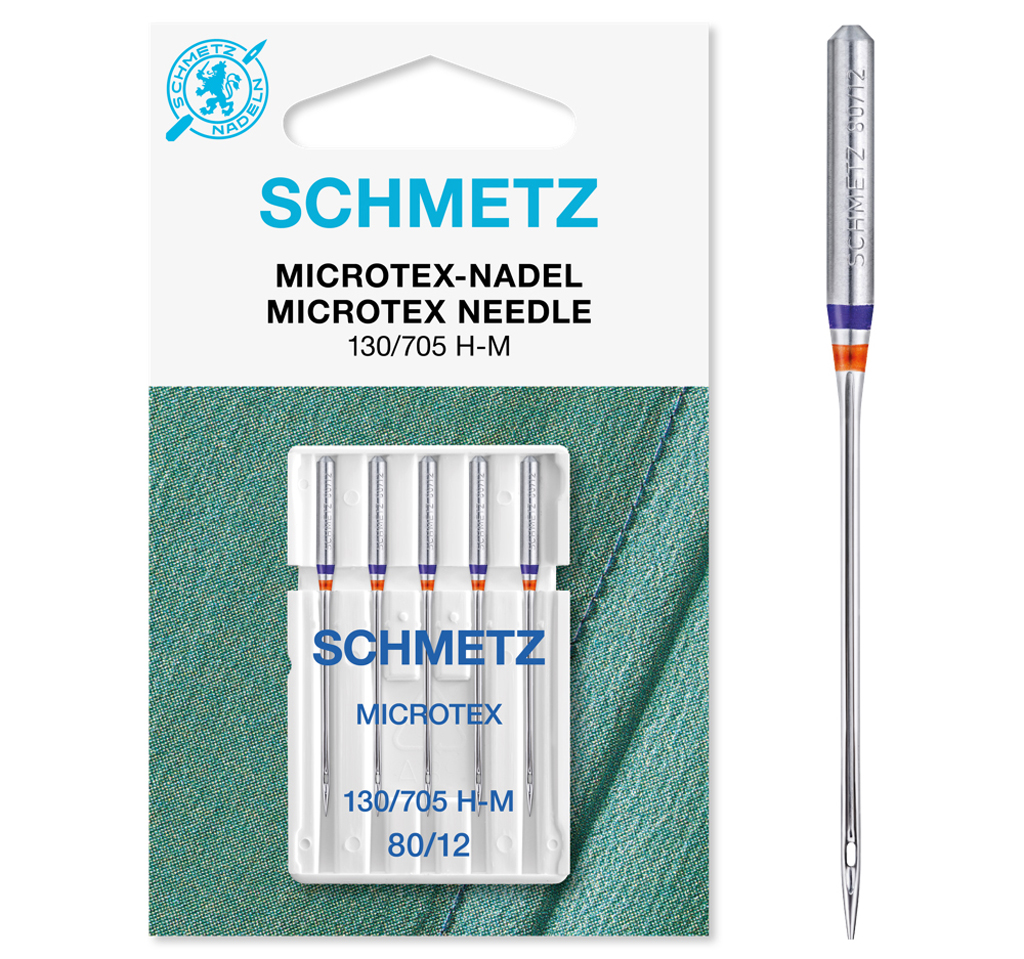 Aiguille Schmetz Microtex 80