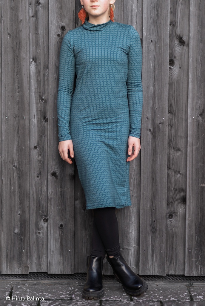 Modal sweat | Cozy Small Knit by Lycklig desgin | Knitting pattern, emerald