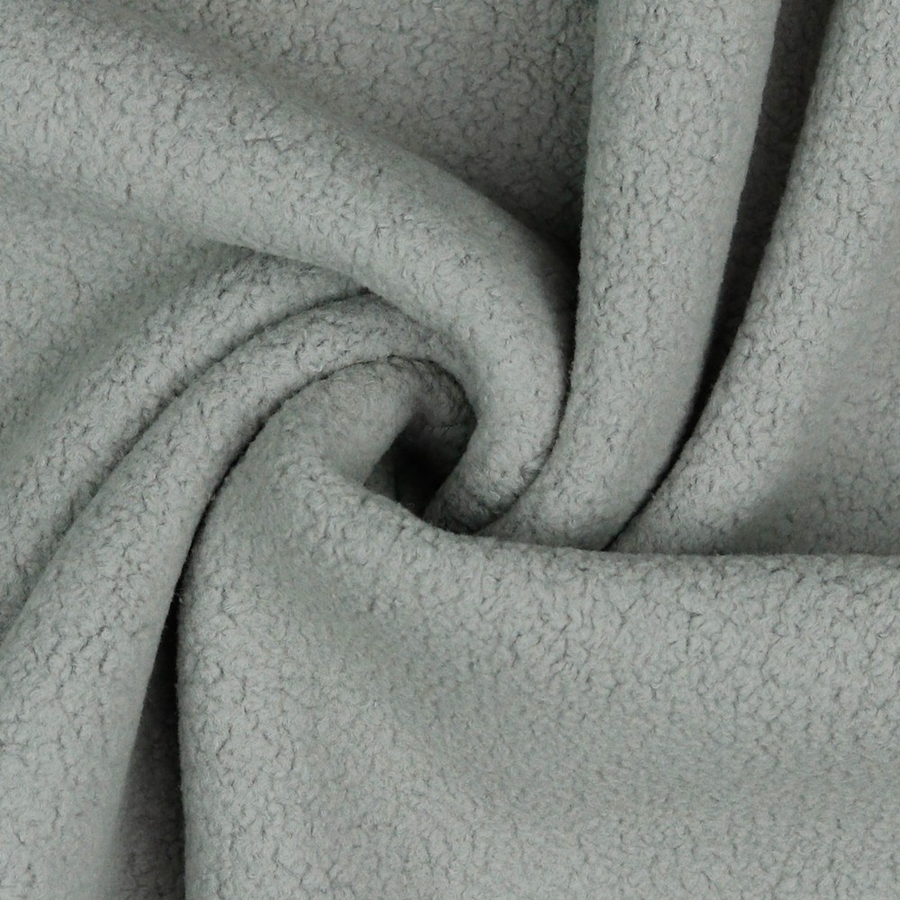 Sherpa | Baumwollfleece | verschiedene Farben | grau