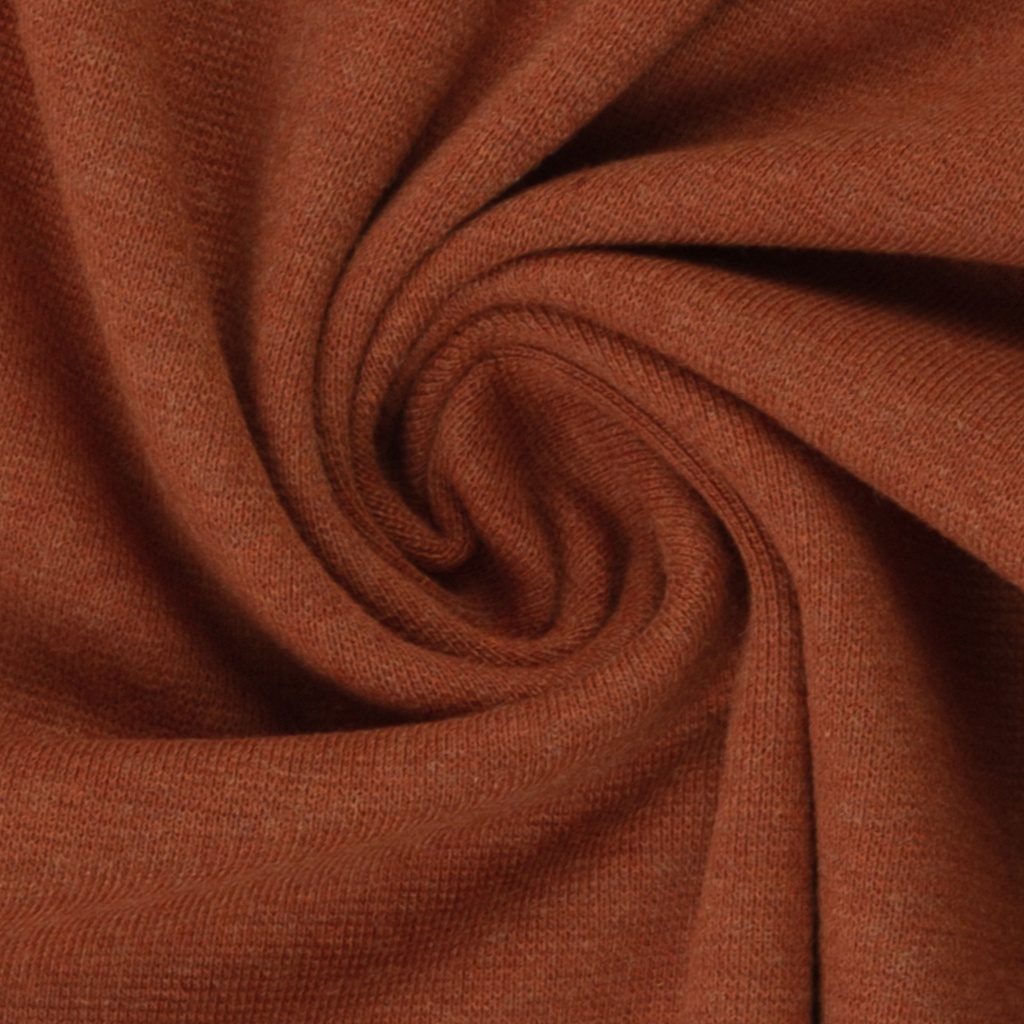 Bündchen | Heike Melange by Swafing | terracotta