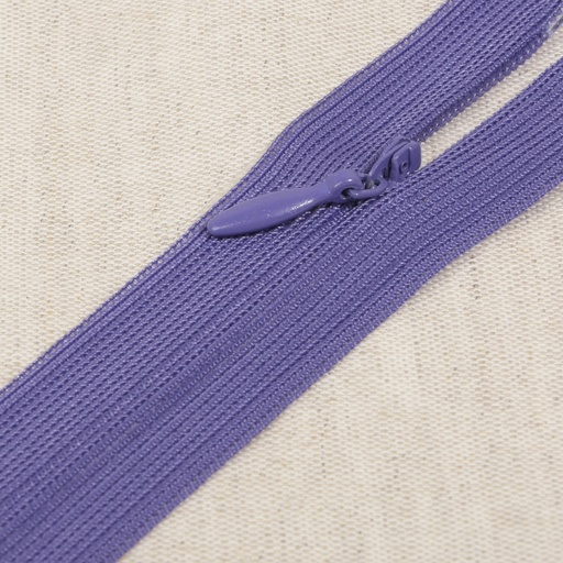 [RVSTEINT22F559] Fermeture éclair recouverte de coutures G22 violet