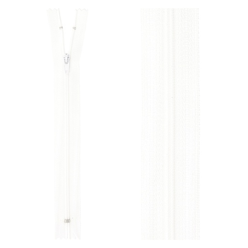 [RVSTET20F501] Zipper indivisible G20 white