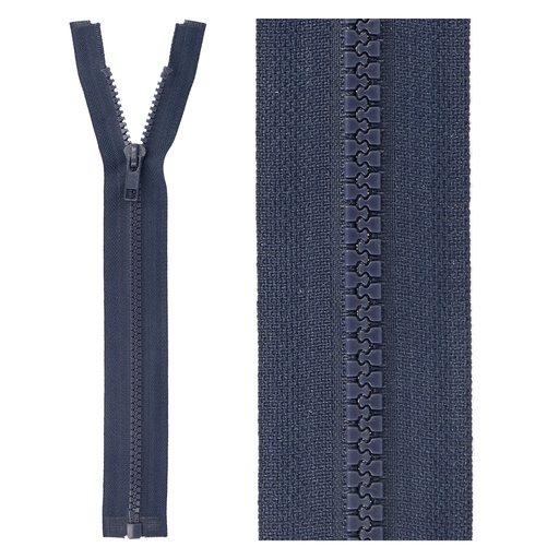 [RVSTETRT55F560] Divisible zipper G55 Marine