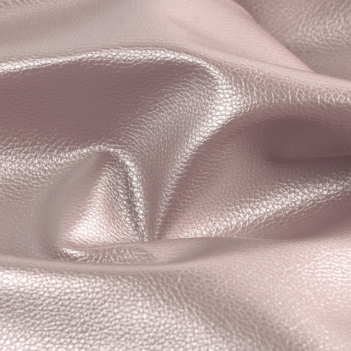 [0031-u-050-177] Faux cuir | Rose métallisé | 50 cm