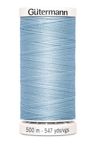 [701920-75] Gütermann tout à l'égout 500m couleur : bleu clair 075