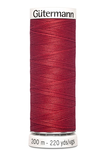 [748277-26] Tout à l'égout Gütermann 200m | Couleur rouge 26