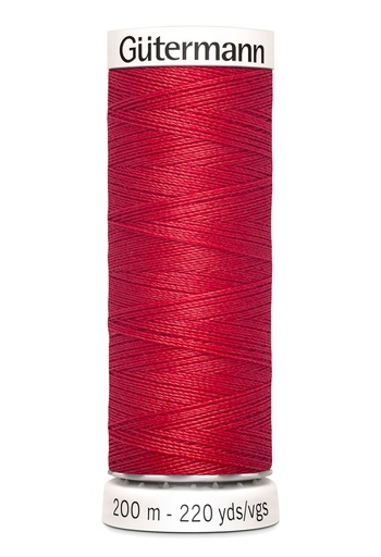 [748277-365] Tout à l'égout Gütermann 200m | Couleur rouge 365