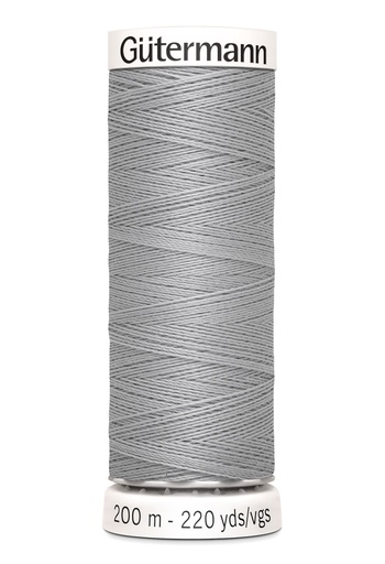 [748277-38] Tout à l'égout Gütermann 200m | Couleur gris 38