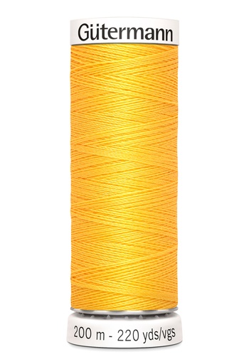 [748277-417] Tout à l'égout Gütermann 200m | Couleur jaune soleil 417