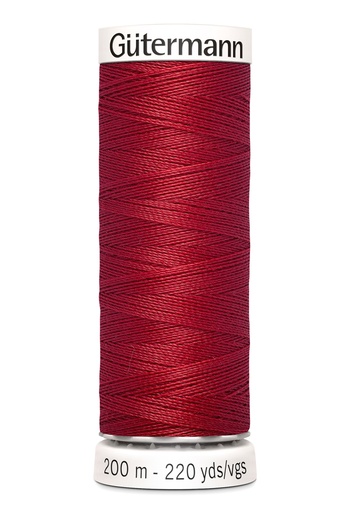 [748277-46] Tout à l'égout Gütermann 200m | Couleur rouge 46