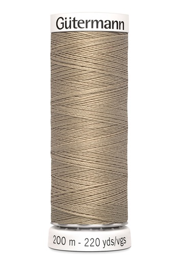 [748277-464] Tout à l'égout Gütermann 200m | Couleur beige 464