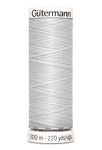 [748277-8] Tout à l'égout Gütermann 200m | Couleur gris 8