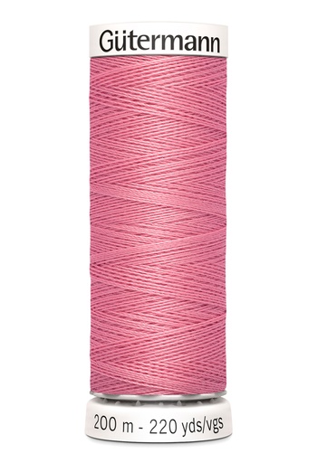 [748277-889] Tout à l'égout Gütermann 200m | Couleur rose 889