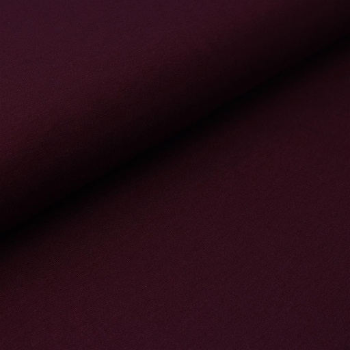 [A58352-509] Viscose jersey | Uni, bordeaux